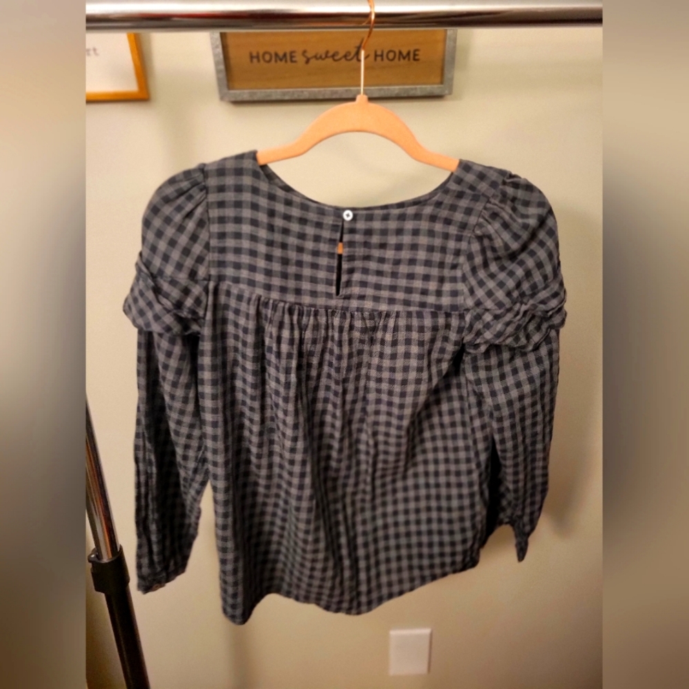LOFT Grey/Black Buffalo Plaid XXSP